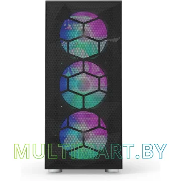 Корпус Montech X3 Mesh (черный) картинка 3